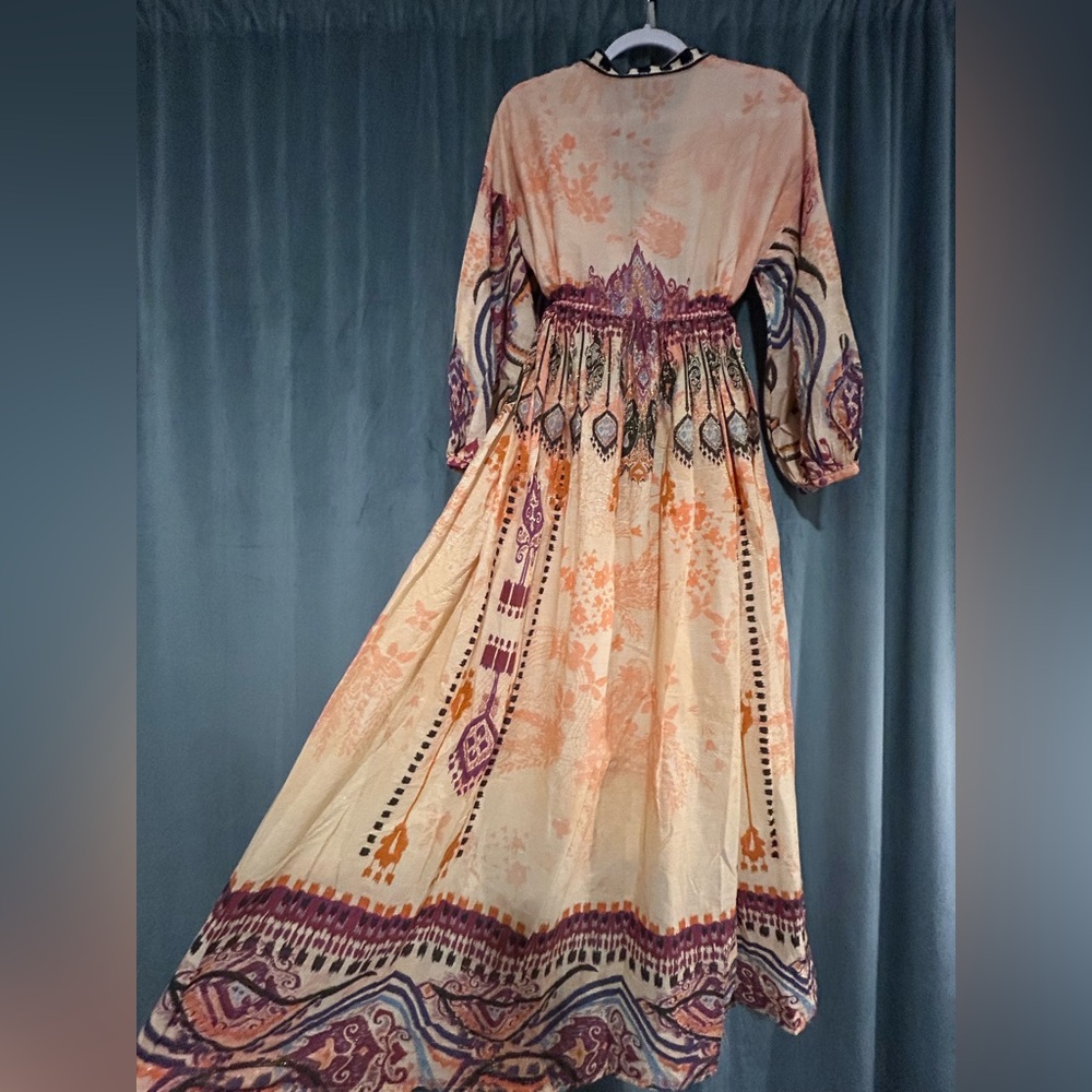 NWT INC International Concepts Multicolor Boho Dress - Women’s Size Small - Picture 3 of 5
